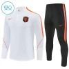 Holland Børn Trænings Sweatshirt Dragt 2026-27 Hvid Kvart-Zip Holland Børn Trænings Sweatshirt Dragt 2026-27 Hvid Kvart-Zip