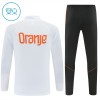 Holland Børn Trænings Sweatshirt Dragt 2026-27 Hvid Kvart-Zip