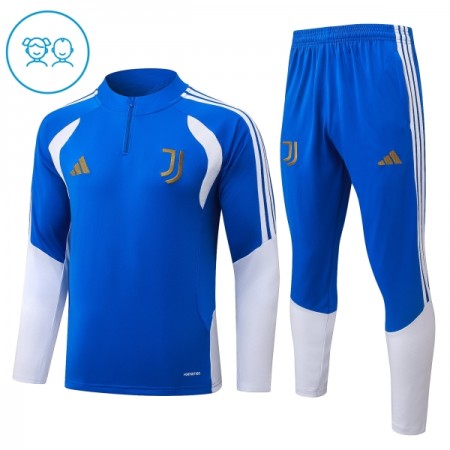 Juventus Børn Trænings Sweatshirt Dragt 2026-27 Blå Kvart-Zip Juventus Børn Trænings Sweatshirt Dragt 2026-27 Blå Kvart-Zip