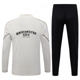 Manchester City Trænings Sweatshirt Dragt 2026-27 Grå Kvart-Zip