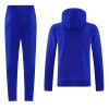 Manchester United Trænings Sweatshirt Dragt Hoodie 2026-27 Blå