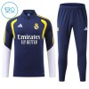 Real Madrid Børn Trænings Sweatshirt Dragt 2026-27 Blå Kvart-Zip Real Madrid Børn Trænings Sweatshirt Dragt 2026-27 Blå Kvart-Zip