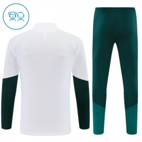 Real Madrid Børn Trænings Sweatshirt Dragt 2026-27 Hvid Kvart-Zip
