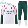 Real Madrid Børn Trænings Sweatshirt Dragt 2026-27 Hvid Kvart-Zip Real Madrid Børn Trænings Sweatshirt Dragt 2026-27 Hvid Kvart-Zip