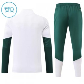 Real Madrid Børn Trænings Sweatshirt Dragt 2026-27 Hvid Kvart-Zip