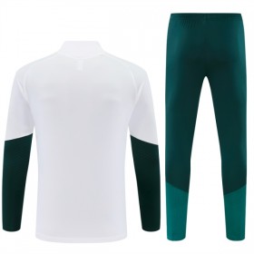 Real Madrid Trænings Sweatshirt Dragt 2026-27 Hvid Kvart-Zip
