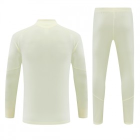 Real Madrid Trænings Sweatshirt Dragt 2026-27 Hvid Kvart-Zip