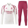 Real Madrid Trænings Sweatshirt Dragt 2026-27 Hvid Kvart-Zip Real Madrid Trænings Sweatshirt Dragt 2026-27 Hvid Kvart-Zip