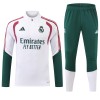 Real Madrid Trænings Sweatshirt Dragt 2026-27 Hvid Kvart-Zip Real Madrid Trænings Sweatshirt Dragt 2026-27 Hvid Kvart-Zip