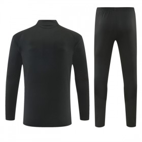 Real Madrid Trænings Sweatshirt Dragt 2026-27 Sort Kvart-Zip