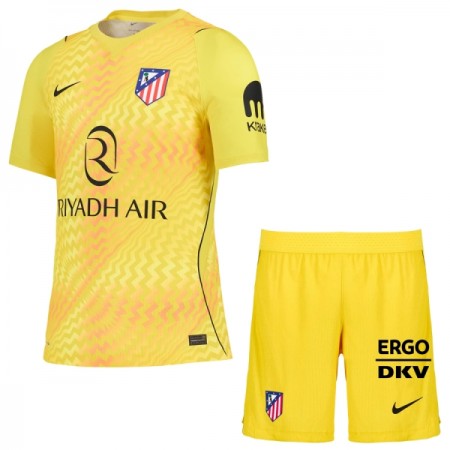 Atlético Madrid Målmand Børn 2026-27 Gul - Fodboldtrøjer (S/S) Atlético Madrid Målmand Børn 2026-27 Gul - Fodboldtrøjer (S/S)