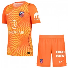 Atlético Madrid Målmand Børn 2026-27 Orange - Fodboldtrøjer (S/S)