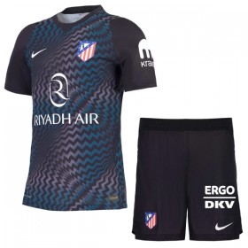 Atlético Madrid Målmand Børn 2026-27 Sort - Fodboldtrøjer (S/S)