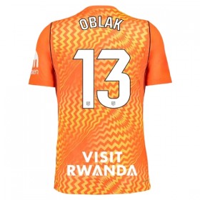 Atlético Madrid Oblak 13 Målmand 2026-27 Orange - Fodboldtrøjer (S/S)