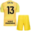 Atlético Madrid Oblak 13 Målmand Børn 2026-27 Gul - Fodboldtrøjer (S/S) Atlético Madrid Oblak 13 Målmand Børn 2026-27 Gul - Fodboldtrøjer (S/S)