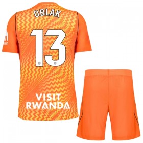 Atlético Madrid Oblak 13 Målmand Børn 2026-27 Orange - Fodboldtrøjer (S/S)