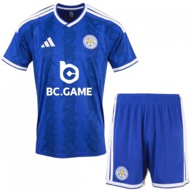 Leicester City Børn Hjemme 2026-27 - Fodboldtrøjer (S/S)