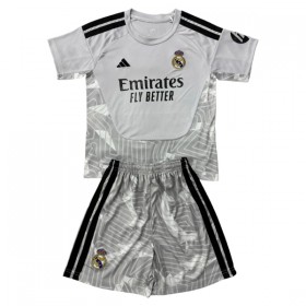 Real Madrid Målmand Børn 2026-27 Grå - Fodboldtrøjer (S/S)