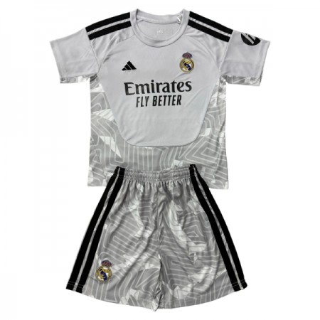 Real Madrid Målmand Børn 2026-27 Grå - Fodboldtrøjer (S/S) Real Madrid Målmand Børn 2026-27 Grå - Fodboldtrøjer (S/S)