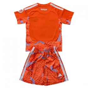 Real Madrid Målmand Børn 2026-27 Orange - Fodboldtrøjer (S/S)
