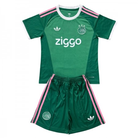 Ajax Amsterdam Målmand Børn 2026-27 Grøn - Fodboldtrøjer (S/S) Ajax Amsterdam Målmand Børn 2026-27 Grøn - Fodboldtrøjer (S/S)