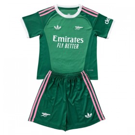 Arsenal Målmand Børn 2026-27 Grøn - Fodboldtrøjer (S/S)