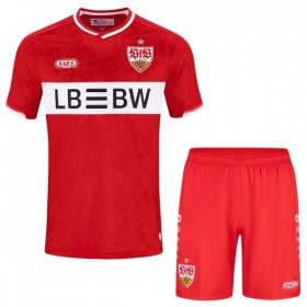 VfB Stuttgart Børn Udebane 2026-27 - Fodboldtrøjer (S/S)