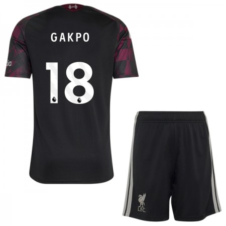 Liverpool Gakpo 18 Børn Tredje 2026-27 - Fodboldtrøjer (S/S) Liverpool Gakpo 18 Børn Tredje 2026-27 - Fodboldtrøjer (S/S)